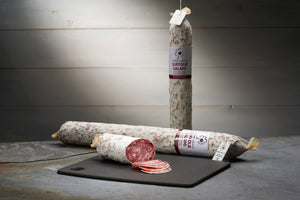 Large Suffolk Salami with Red Wine & Cracked Black Pepper 1Kg